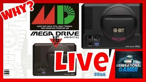 Mega Drive Mini - Why Did I Buy The Japanese Model? #LIVE