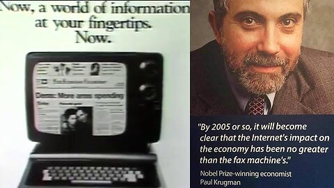 Report from 1981 about this new experimental way to get news called "The Internet" 🖥️📰