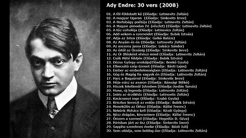 Ady Endre: 30 vers (2008)