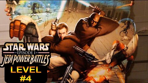 [PS1] - Star Wars Episode I: Jedi Power Battles - Dificuldade Jedi Mode - [Level 4] - 1440p