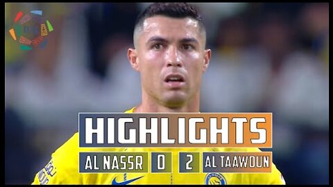 Al Nassr 0 - 2 Al Taawoun - Highlights - Roshn Saudi League - 18th August 2023