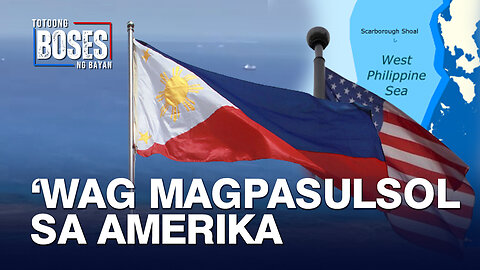 Pilipinas, hindi dapat magpasulsol sa Amerika kaugnay sa tensyon sa WPS −MNLF