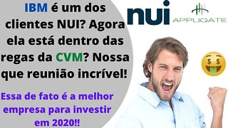 NUI SOCIAL - Reunião incrível, pois esse respaldo legal é de fato o melhor para investir em 2020!!