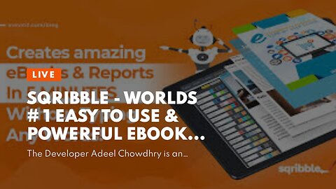 SQRIBBLE - Worlds # 1 EASY TO USE & POWERFUL eBook Maker Workshop