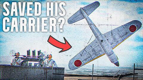 You Won't Believe How this Japanese Pilot Tried to Save His Ship
