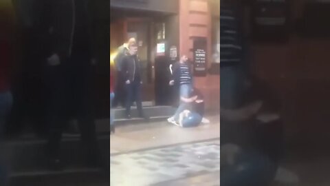 Drunken Chaos Ends Up With Two Girls On The Floor