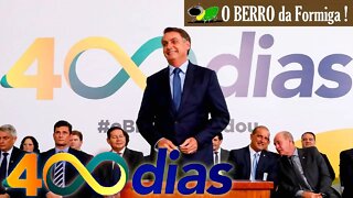 400 Dias - Bolsonaro discursa e assina decretos em Solenidade dos 400 dias de Governo