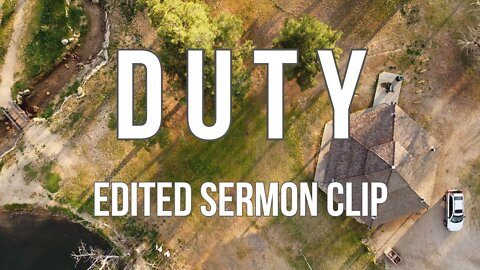 DUTY - Pastor Roger Jimenez | Sermon Clip