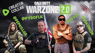 Saturday Night LIVE! Warzone™ 2.0 Resurgence Exclusively on Rumble! Pep-Pyro-Geyck & R3K!