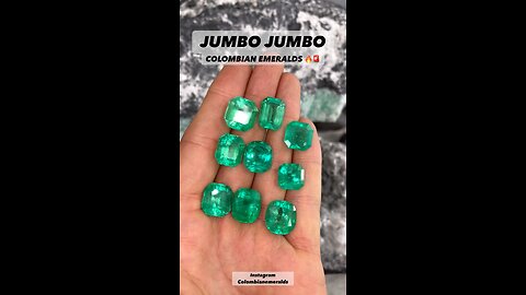 Very rare large Loose Colombian emeralds: Buy Certified Whole big real emeralds Online shop