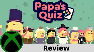 Papa's Quiz Review on Xbox