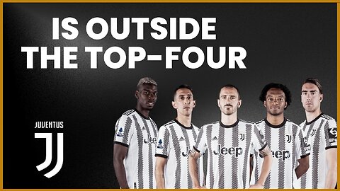 ⚽[JUVENTUS NEWS] THEY'RE OUT - did you know that?