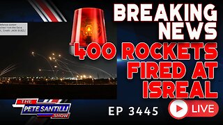 BREAKING NEWS! 400 ROCKETS FIRED AT ISRAEL | EP 3345-6PM