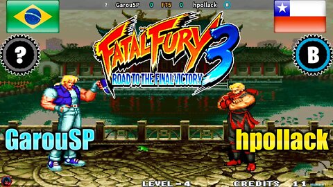 Fatal Fury 3 (GarouSP Vs. hpollack) [Brazil Vs. Chile]