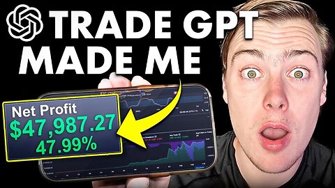 I Created A Crypto Trading Bot With TradeGPT That Made $47,987