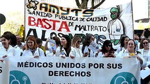 Spain: 'Most advanced but most mistreated' - Healthcare workers kick off strike in Madrid 19.04.2023