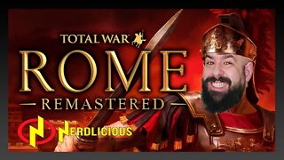 🎮 GAMEPLAY! TOTAL WAR: ROME REMASTERED é um jogão! Confira nossa gameplay e análise!