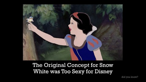 The Original Concept for Snow White Was Too Sexy For Disney