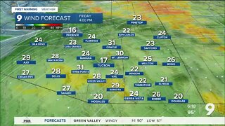 Dry, windy conditions return to southern Arizona