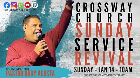 Pastor Rudy Acosta | Sunday Service Revival | Sunday Jan 14, 2023