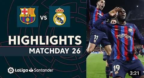 Highlights FC Barcelona vs Real Madrid(2-1)