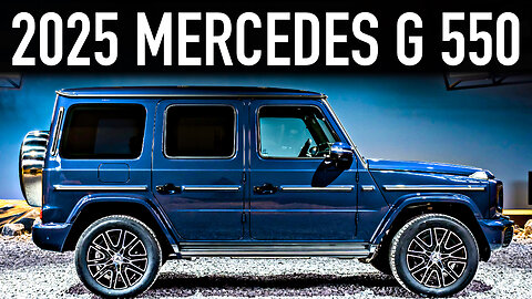 2025 Mercedes G 550 Exterior & Interior