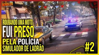 ▶️FUI ROUBAR UMA MOTO E FUI PRESO PELA POLÍCIA American Theft 80s #100k