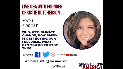 LIVE Q&A WITH CHRISTIE HUTCHERSON