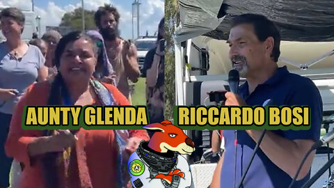 🦘Riccardo Bosi | Aunty Glenda | Facebook Livestream Convoy To Canberra 🚛 20/3/2022