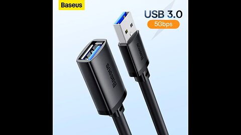 Cabo Extensor USB3.0 5Gbps Baseus