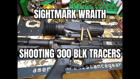 Sightmark Wraith Night Vision With 300 Blk Out Tracers
