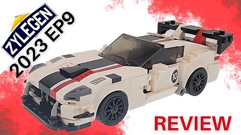Zylegen - Dodge Viper - Mini Car Brick Style (Lego Alternate Build)