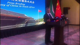 SOUTH AFRICA - Pretoria - Ambassador of China to South Africa, Lin Songtian briefs the media on Coronavirus - Video (UP2)