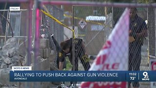 Community rallies to push back against gun violence