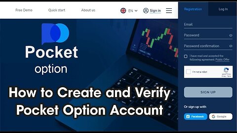 How to Create an Account in Pocket Option