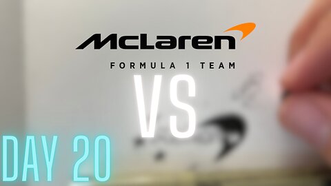 Creating a New McLaren Logo | Day #20 | Design Concept