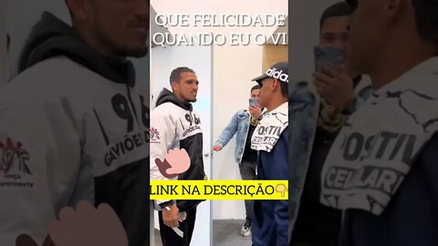 VEJAM A FELICIDADE DO LUVA DE PEDREIRO QUANDO VIU CHARLES BRONXS RECEBA O...#SHORTS