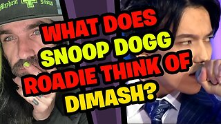 SNOOP DOGG Roadie Reacts to DIMASH!