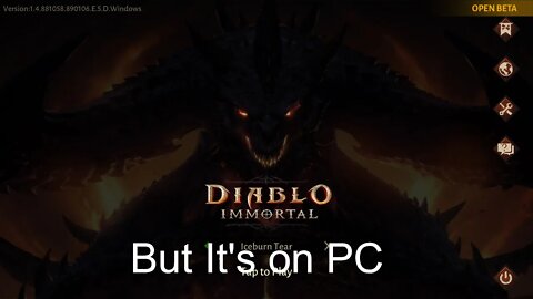 A mobile game on PC #DontYouGuysHavePhones #DiabloImmortal #TheArcanum