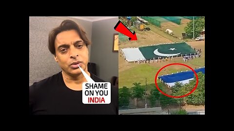 Shoaib Akhtar got angry on Pakistan Flag's huge disrespect in India before Pak vs Ned World Cup