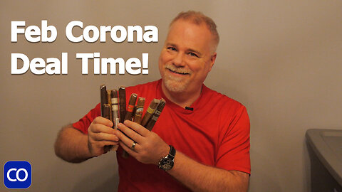 Corona Cigar Feb Deal Grab Bag Sampler Video