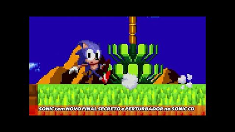 FINAL ESPECIAL e PERTUBADOR do SONIC CD - MEMES