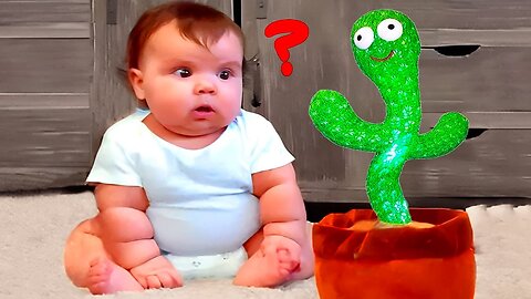 Babies Hilarious React to Toys