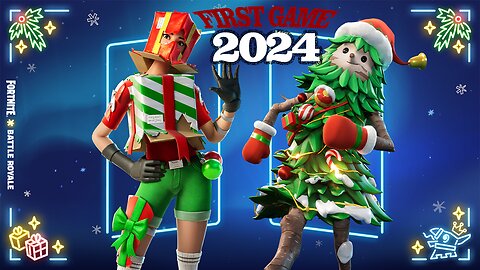 First Fortnite Gameplay in 2024 ! Happy New Year Rumble!