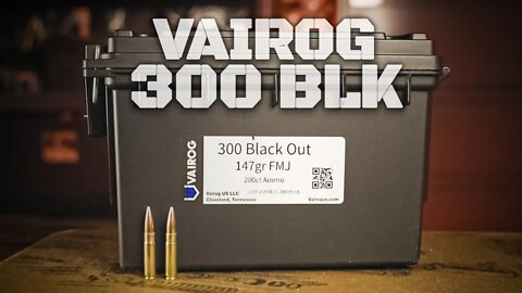 Vairog 300 Blackout 147 Grain FMJ Ammo Review