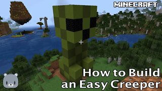 Minecraft: How to Build an Easy Creeper