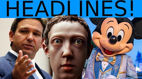 Jupiter/Zuckerberg/DeSantis/Disney/eBay/Spotify | HEADLINES!