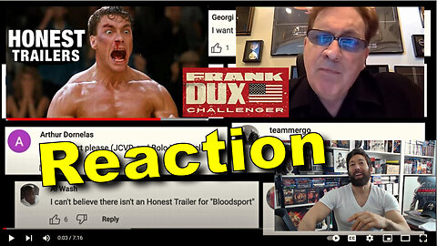 Is Bloodsport Honest Trailers too mean to Frank Dux? Full Reaction!