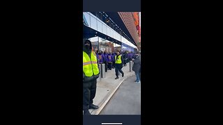 Hebrew Israelites coming out to support Kyrie Irving at Barclays Center