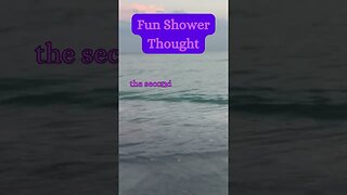 Beach Brainwaves! 🌊 Unexpected Shower Thought Revealed! @AmbientNoiseCo. #showerthoughts #beach